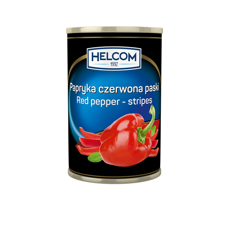 Papryka konserwowa w paskach Helcom - wygoda i powtarzalność w profesjonalnej kuchni